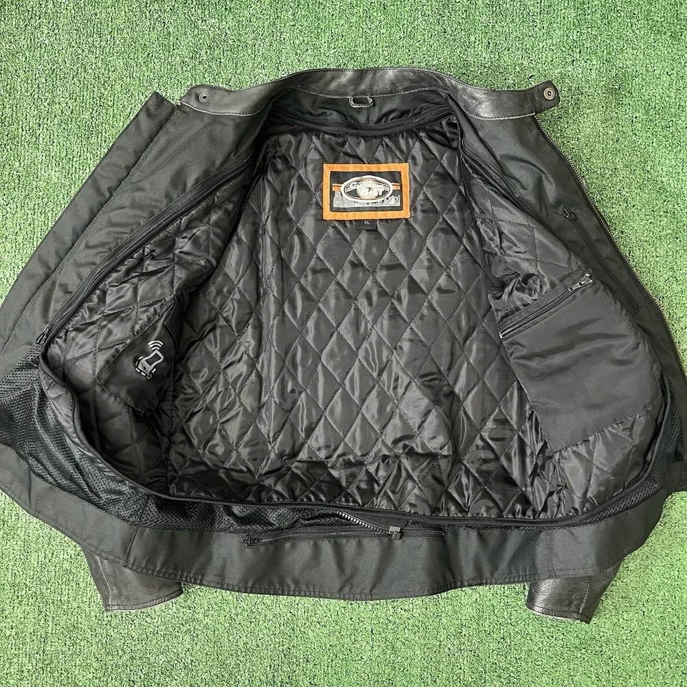 Custom Bilt motorcycle stylish padded